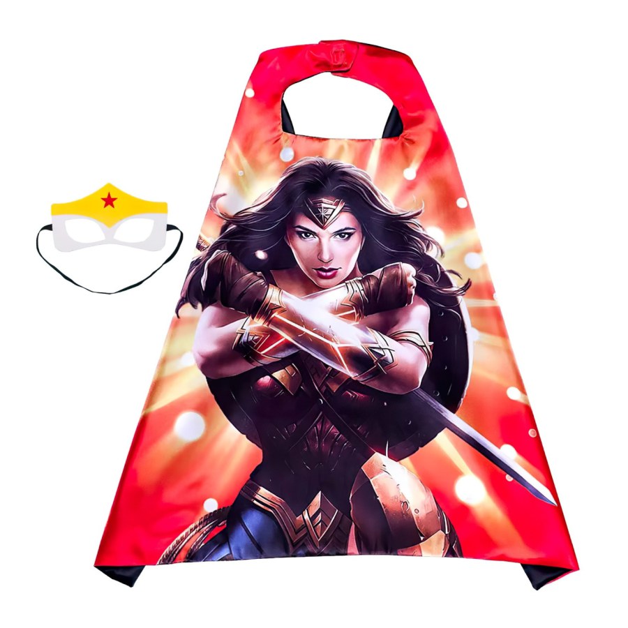 Dětský karnevalový převlek Superhrdinka Wonder Woman 2v1 - Dětské kostýmy